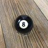 Billardkugel Eightball schwarz - das Original (57mm Durchmesser)